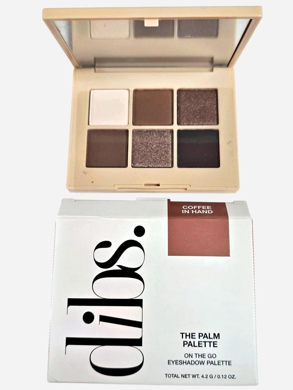 DIBS The Palm Palette On The Go Eyeshadow - Coffee In Hand (Brown Tones)